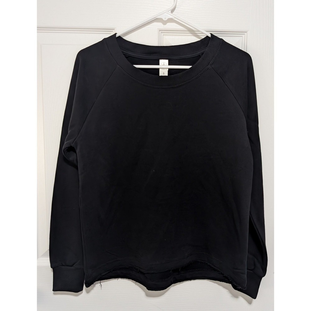 Alternative Apparel Eco-Jersey Pullover Hoodie Unisex Black 8626NM Medium
